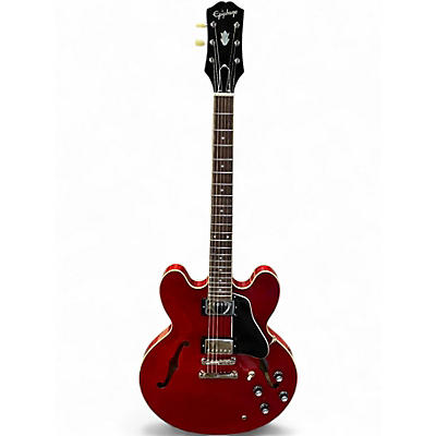 Used Epiphone ES335 Cherry Hollow Body Electric Guitar