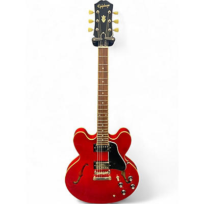 Used Epiphone ES335 Cherry Hollow Body Electric Guitar