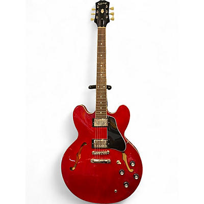 Used Epiphone ES335 Cherry Hollow Body Electric Guitar