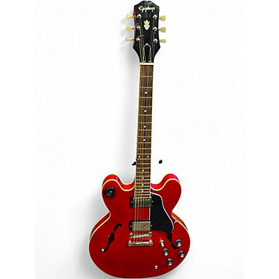 Used Epiphone ES335 Cherry Hollow Body Electric Guitar