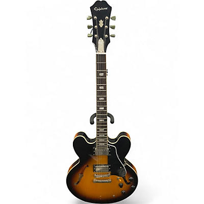 Used Epiphone ES335 DOT PRO VS Vintage Sunburst Hollow Body Electric Guitar