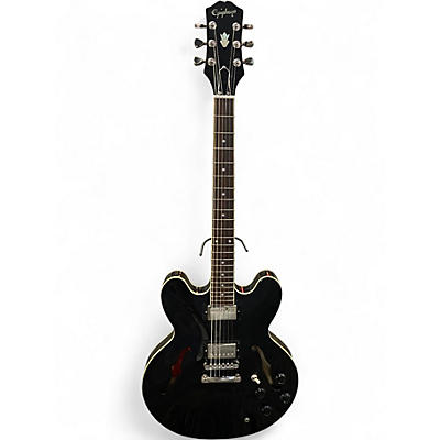 Used Epiphone ES335 Ebony Hollow Body Electric Guitar