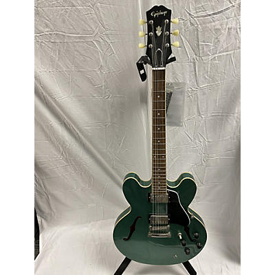 Epiphone Used Epiphone ES335 Emerald Green Hollow Body Electric Guitar