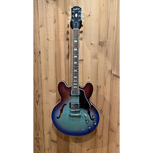 Epiphone Used Epiphone ES335 FIGURED BLUEBERRY BURST Hollow Body Electric Guitar BLUEBERRY BURST