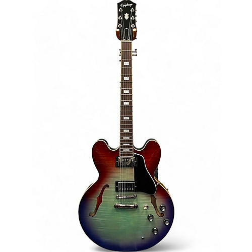 Epiphone Used Epiphone ES335 FIGURED BLUEBERRY BURST Hollow Body Electric Guitar BLUEBERRY BURST