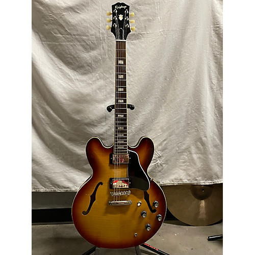 Epiphone Used Epiphone ES335 FIGURED IG 2 Color Sunburst Hollow Body Electric Guitar 2 Color Sunburst