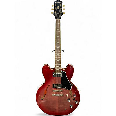Used Epiphone ES335 FIGURED IG RASPBERRY BURST Hollow Body Electric Guitar