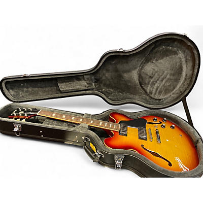 Used Epiphone ES335 FIGURED IG Sunburst Hollow Body Electric Guitar