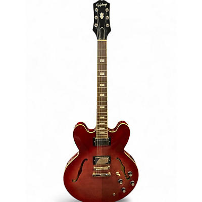 Used Epiphone ES335 FIGURED LIMITED EDITION RASPBERRY BURST Hollow Body Electric Guitar