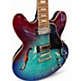 Used Epiphone ES335 Figured Blueberry Burst Hollow Body Electric Guitar Blueberry Burst