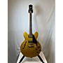 Used Epiphone Used Epiphone ES335 Gold Hollow Body Electric Guitar Gold