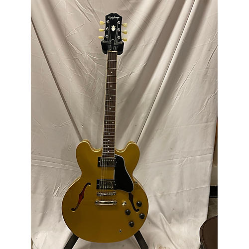 Epiphone Used Epiphone ES335 Gold Hollow Body Electric Guitar Gold