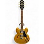Used Epiphone ES335 Gold Hollow Body Electric Guitar Gold