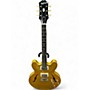 Used Epiphone ES335 Gold Hollow Body Electric Guitar Gold