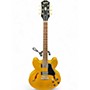 Used Epiphone ES335 Gold Hollow Body Electric Guitar Gold