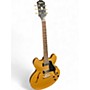 Used Epiphone ES335 Gold Hollow Body Electric Guitar Gold
