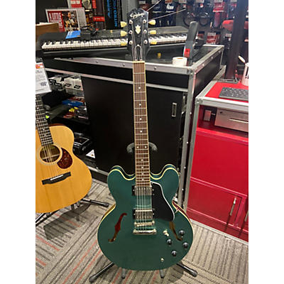 Epiphone Used Epiphone ES335 Green Hollow Body Electric Guitar