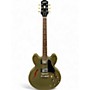 Used Epiphone ES335 Green Hollow Body Electric Guitar Green