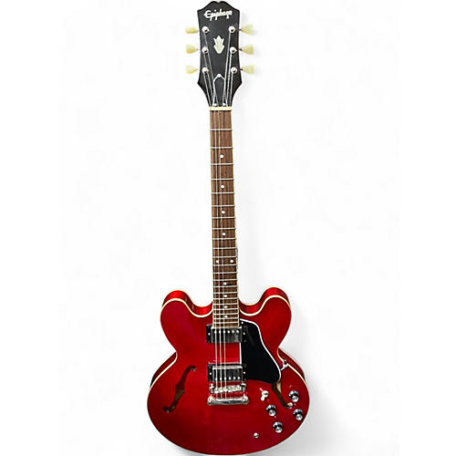 Used Epiphone ES335 Heritage Cherry Hollow Body Electric Guitar Heritage Cherry
