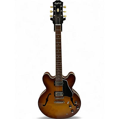 Used Epiphone ES335 ICED TEA BURST Hollow Body Electric Guitar