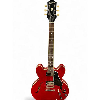 Used Epiphone ES335 IG Candy Apple Red Hollow Body Electric Guitar