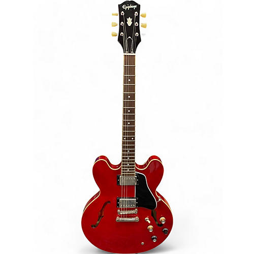 Epiphone Used Epiphone ES335 IG Cherry Hollow Body Electric Guitar Cherry