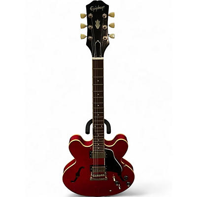 Used Epiphone ES335 IG Cherry Solid Body Electric Guitar