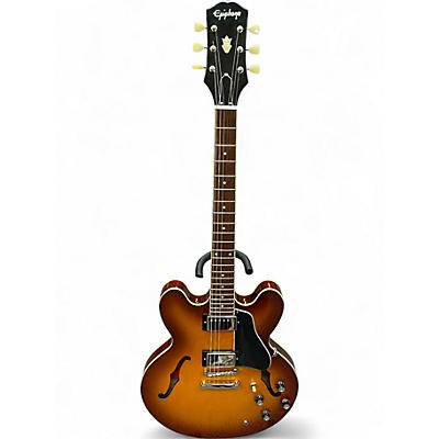 Used Epiphone ES335 IG Iced Tea Burst Hollow Body Electric Guitar