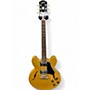 Used Epiphone ES335-IG Metalic Yellow Hollow Body Electric Guitar Metalic Yellow