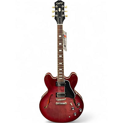 Used Epiphone ES335 IG Raspberry Burst Hollow Body Electric Guitar