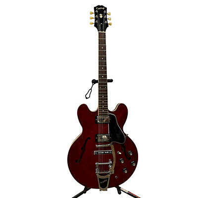 Epiphone Used Epiphone ES335 IG Red Hollow Body Electric Guitar