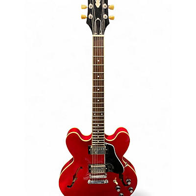 Used Epiphone ES335 IG Red Hollow Body Electric Guitar