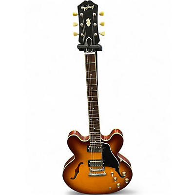 Used Epiphone ES335 IG Sunburst Hollow Body Electric Guitar