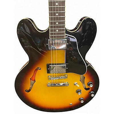 Used Epiphone ES335 INSPIRED BY GIBSON 2 Color Sunburst Hollow Body Electric Guitar