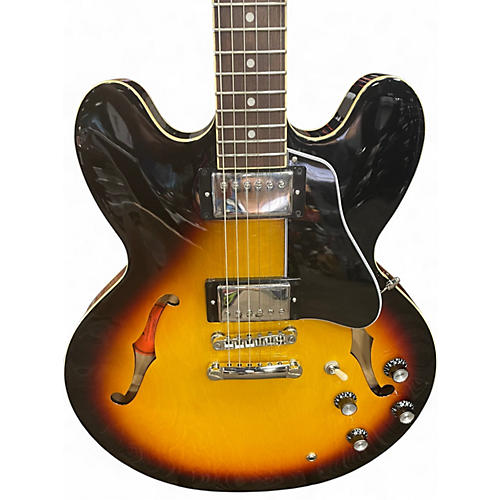 Used Epiphone ES335 INSPIRED BY GIBSON 2 Color Sunburst Hollow Body Electric Guitar 2 Color Sunburst