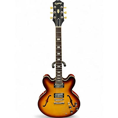 Used Epiphone ES335 Iced Tea Hollow Body Electric Guitar
