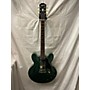 Used Epiphone Used Epiphone ES335 Iguana Green Hollow Body Electric Guitar iguana green