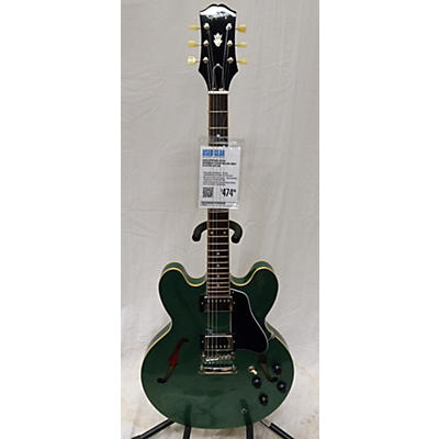 Epiphone Used Epiphone ES335 Inverness Green Hollow Body Electric Guitar