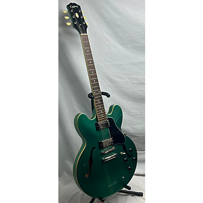 Epiphone Used Epiphone ES335 Inverness Green Hollow Body Electric Guitar