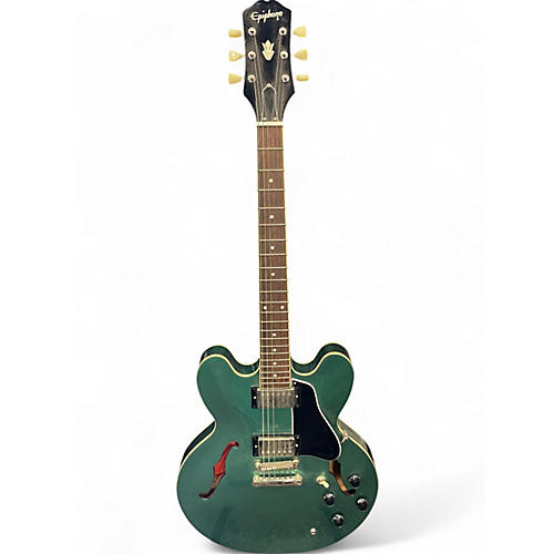 Used Epiphone ES335 Inverness Green Hollow Body Electric Guitar Inverness Green