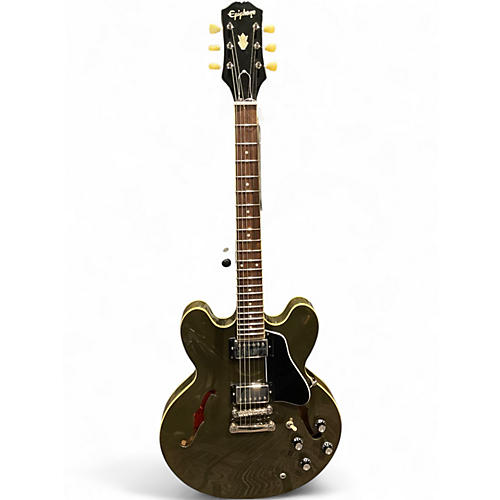 Used Epiphone ES335 Inverness Green Hollow Body Electric Guitar Inverness Green