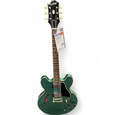 Used Epiphone ES335 Inverness Green Hollow Body Electric Guitar