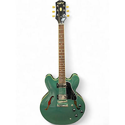 Used Epiphone ES335 Inverness Green Hollow Body Electric Guitar