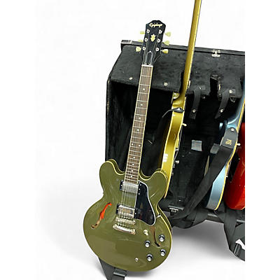 Used Epiphone ES335 Inverness Green Hollow Body Electric Guitar