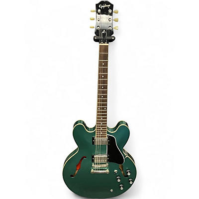 Used Epiphone ES335 Inverness Green Hollow Body Electric Guitar