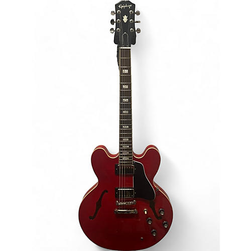 Epiphone Used Epiphone ES335 Marty Schwartz Cherry Acoustic Electric Guitar Cherry