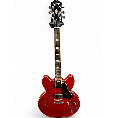 Used Epiphone ES335 Marty Schwartz Cherry Hollow Body Electric Guitar