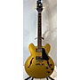 Used Epiphone Used Epiphone ES335 Metallic Gold Hollow Body Electric Guitar Metallic Gold