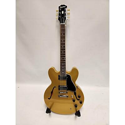 Epiphone Used Epiphone ES335 Metallic Gold Hollow Body Electric Guitar