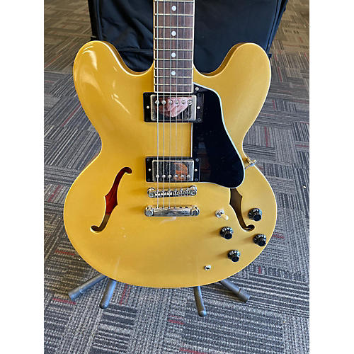 Epiphone Used Epiphone ES335 Metallic Gold Hollow Body Electric Guitar Metallic Gold